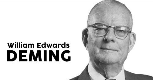 William Edwards Deming difunsor del concepto de calidad (14 de octubre de 1900- 20 de diciembre 1993)