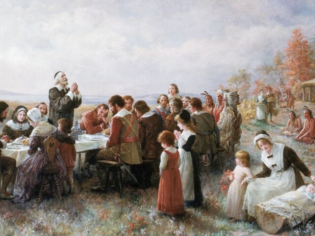 First Thanksgiving