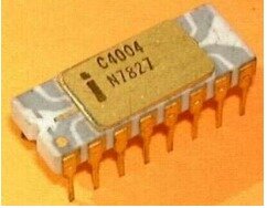 5-	Microprocesador Intel 4004