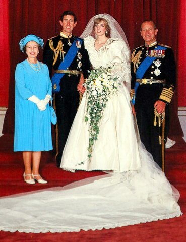 Boda Carlos y Diana de Gales