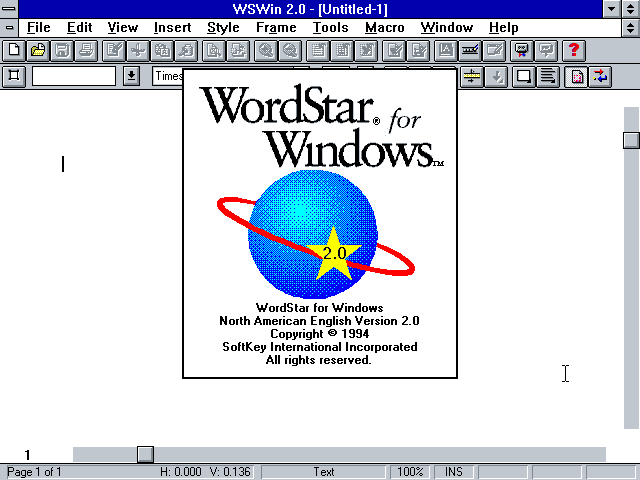 Word processing software released
