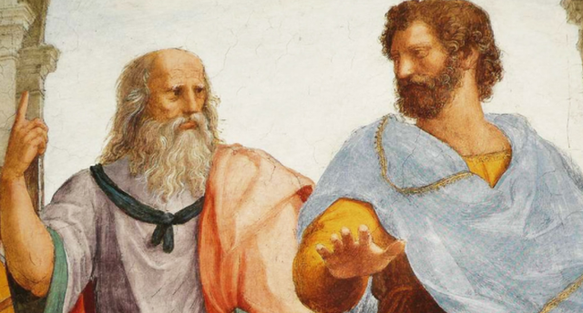 Con Platón y Aristóteles