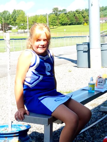 When I started to cheer for the Palmerton Bombers.