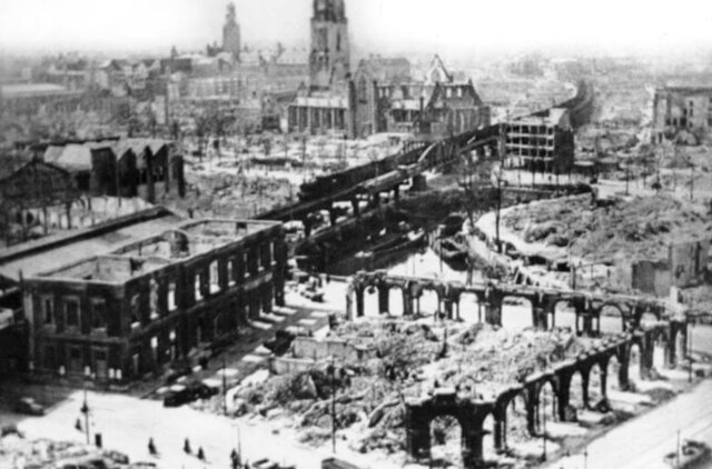 Segunda Guerra Mundial y consecuencias en Rotterdam