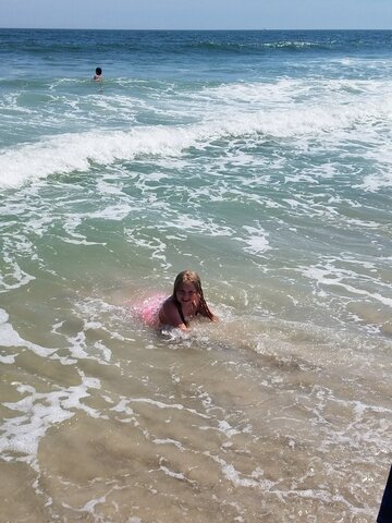 First trip to the Atlantic Ocean.