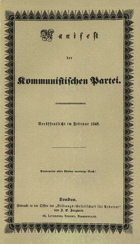 The Communist Manifesto