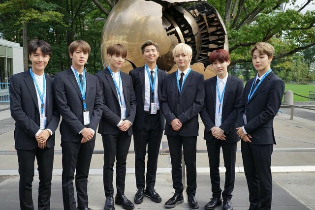 BTS asiste a la ONU
