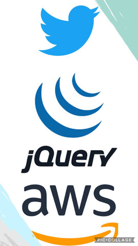 JQUERY, AWS, TWITTER