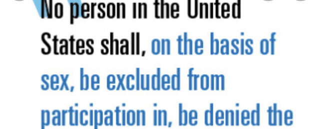 Impacted by title IX