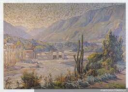 CHILE Inicio de la construcción del canal San Carlos en Santiago