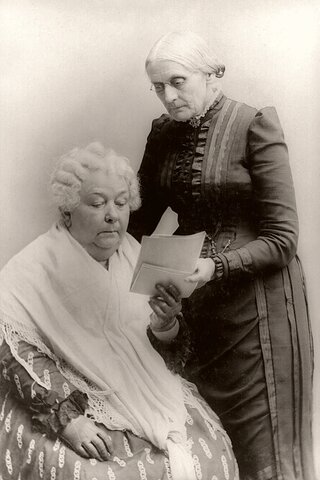 Met Elizabeth Cady Stanton