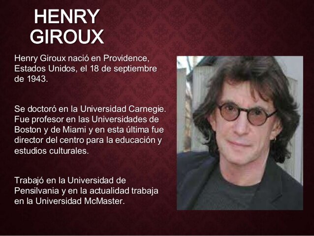 HENRY GIROUX