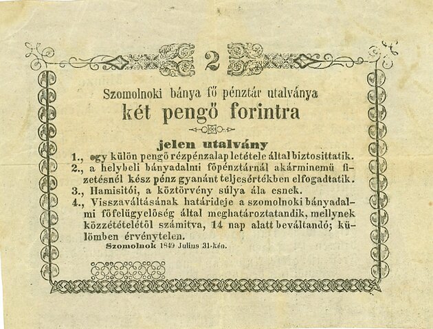 PÉNZHELYETTESÍTŐK KORSZAKA