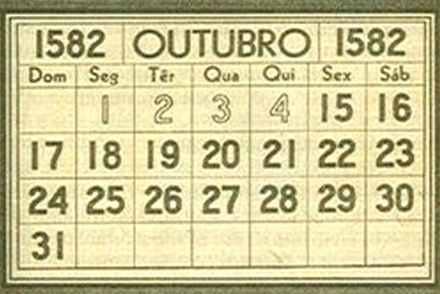 Instauració calendari Gregorià