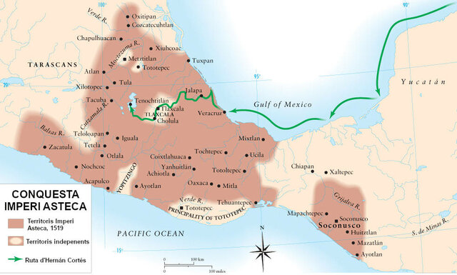 CONQUESTA DE L'IMPERI ASTECA