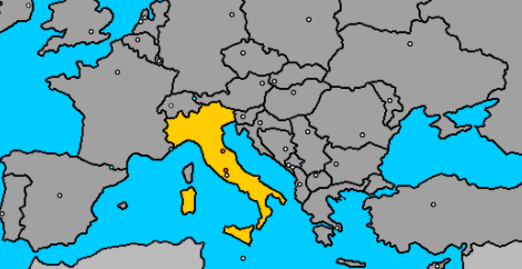 Roma controlava tota la península itàlica