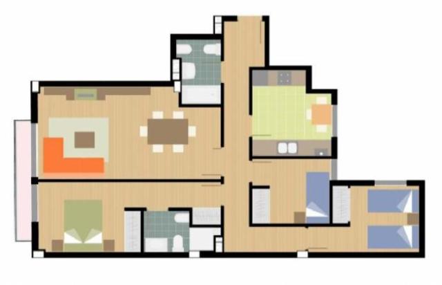 Nos compramos Pablo y yo el piso