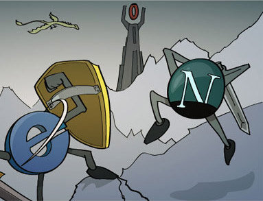 Netscape VS Internet Explorer
