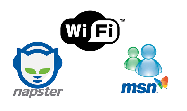 Se inventa el Wi-Fi, MSN Messenger y NAPSTER