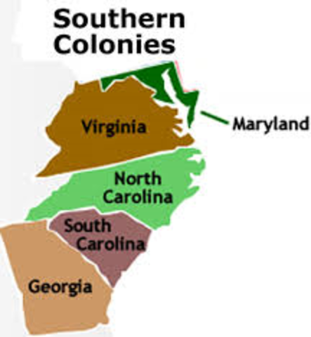 Southern Colonies (1632)