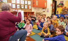 My first day of kindergarten