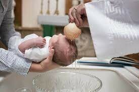 Baby sisters is Baptised