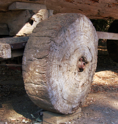 The invention of the wheel