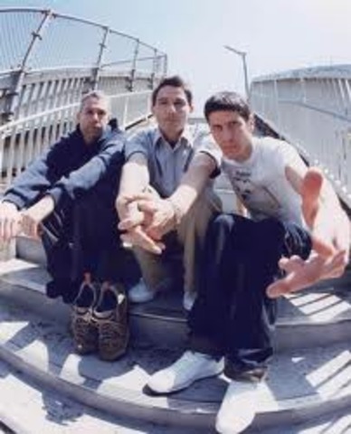 The Beastie Boys play for the first time