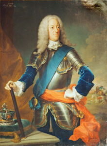 King George II takes the throne