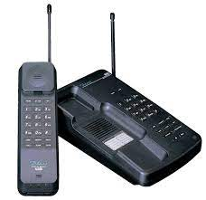 Cordless phones were introduced