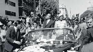 La transición democrática en Argentina.