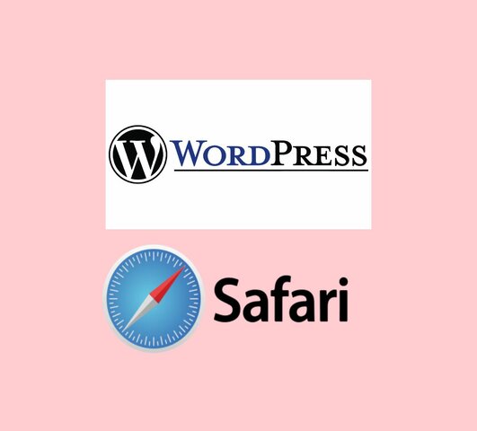 WORDPRESS, SAFARI