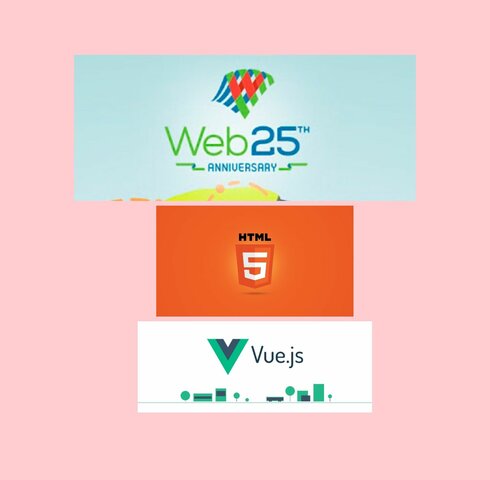 ANIVERSARIO 25 DE LA WEB, HTML 5, VUE.JS