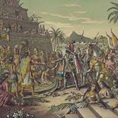 Timeline: Linea de Tiempo: Conquista de Cortés y Nuño Beltrán.