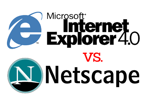 Pelea entre Netscape y  Microsoft