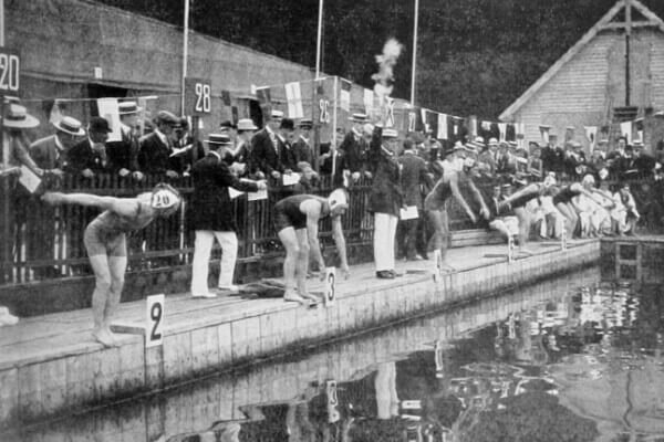 Inclusión de la natación a Juegos Olimpicos