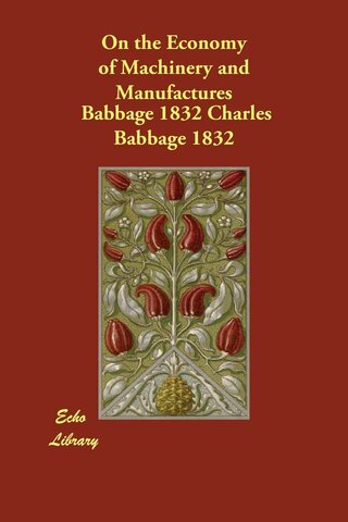 Libro - Charles Babbage