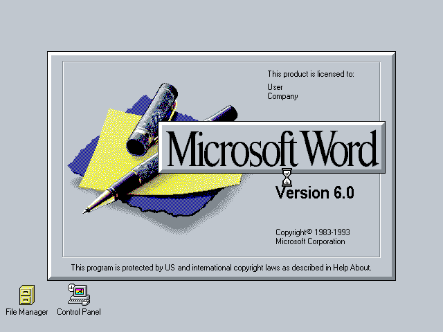 3 Word 6.0