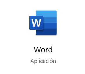 Microsoft Word 2019.