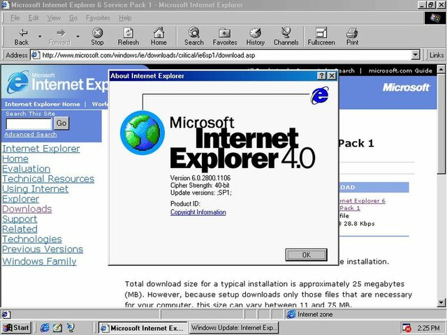 INTERNET EXPLORE