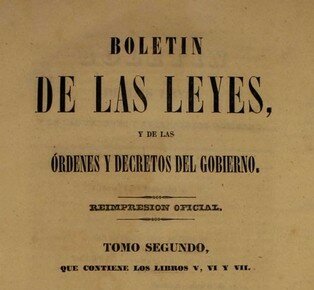 Promulgación de la 7 leyes