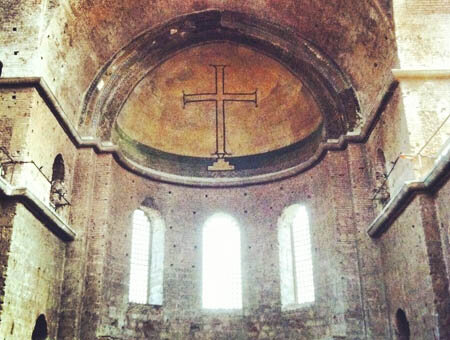 RECONSTRUCCIÓN IGLESIA SANTA IRENE CONSTANTINOPLA