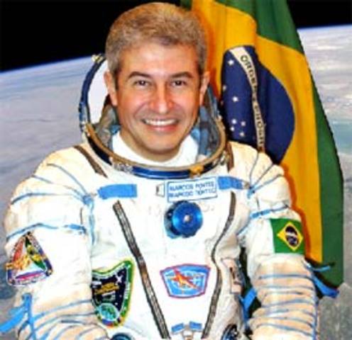 Ida de Marcos Pontes ao espaço