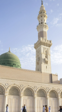 The first Islamic places of worship