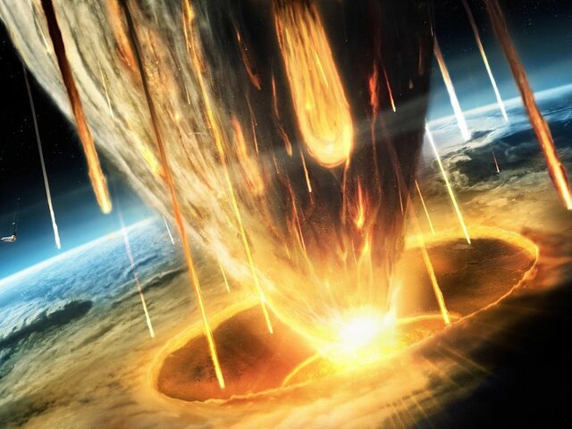 PRIMERA LLUVIA DE METEORITOS