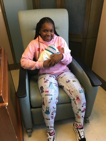 The day my niece was born