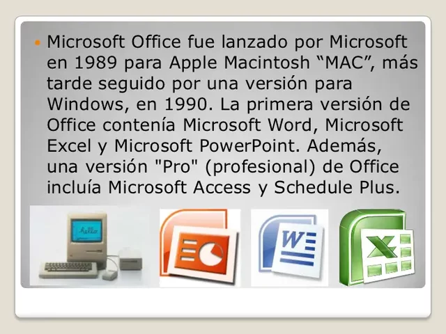 Lanzamiento de Microsoft Office