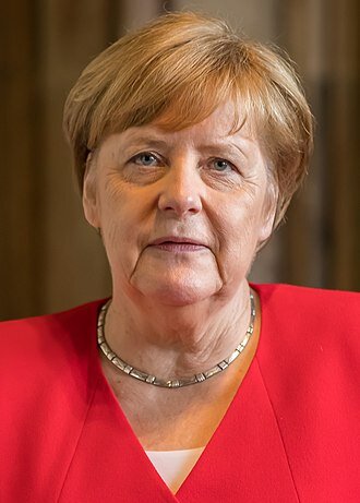 Angela Merkel, primera dona en ser canceller d'Alemanya.