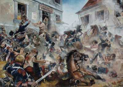 Beginning of the war of independence in Spain.