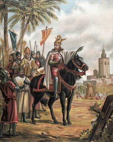 War of succession between the Crown of Castile and the Catalan-Aragonese crown